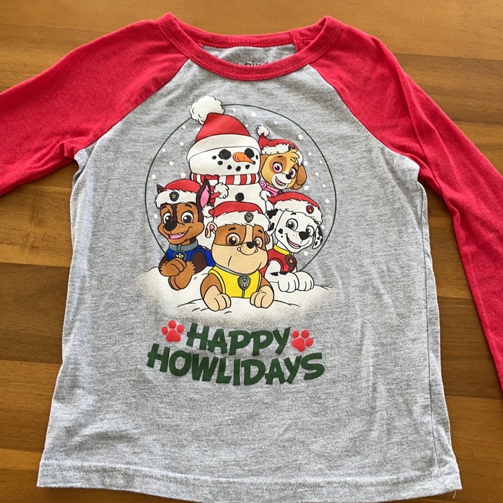 Paw Patrol holiday tee